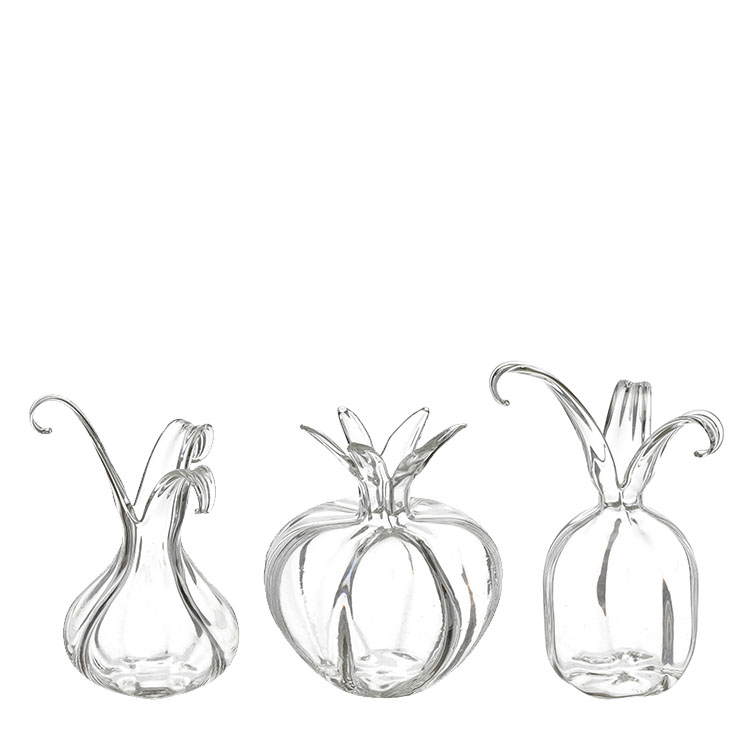 Glass vases 3-pack - Vase - Clear glass - 4
