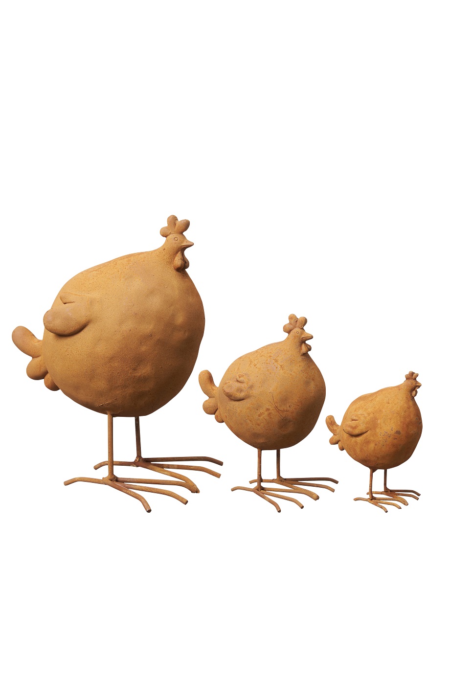 Roosters - 3-pack - Rust - 2
