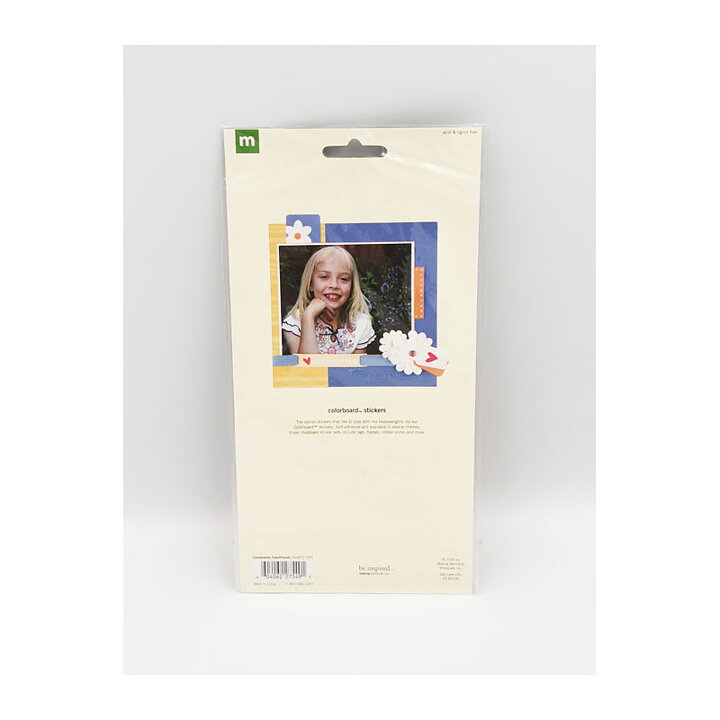 Making Memories Colorboard Stickers - Family & Friends