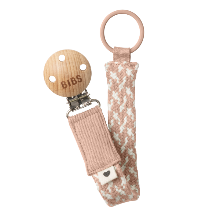 BIBS Napphållare Pacifier Braid. Finns i 3 färger. - 4