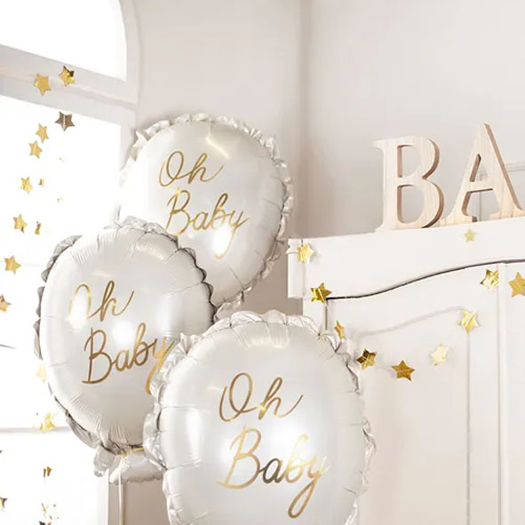 Folieballong "Oh baby" -2