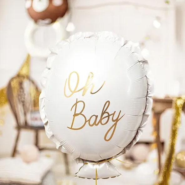 Folieballong "Oh baby"