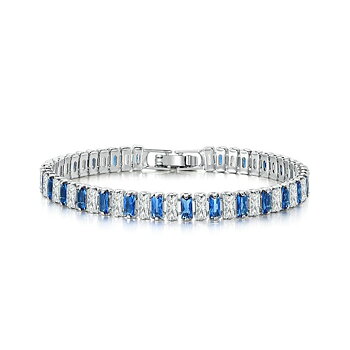 Armband med Cubic Zirconia och i med platinumplätering