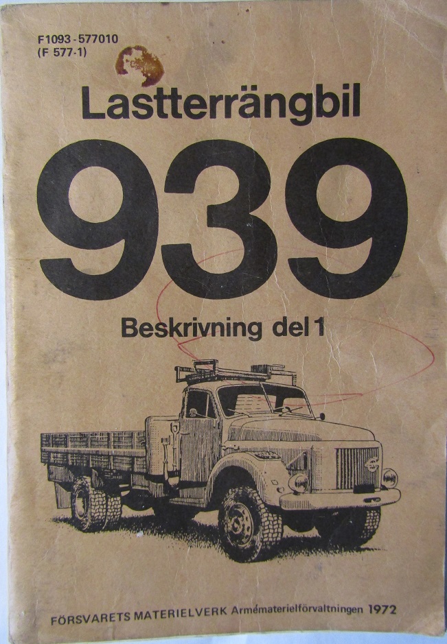 1962-1966 Volvo 939 L4854 Viking Instruktionsbok