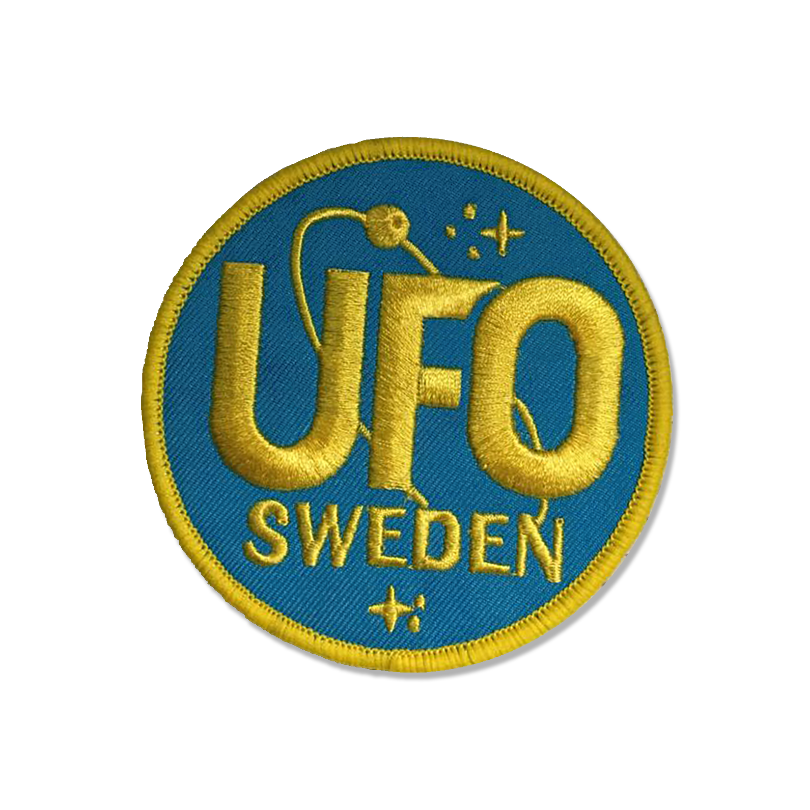 UFO SWEDEN - TYGMÄRKE