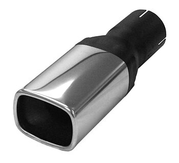Ändrör Max 64 mm - 2,5'' med 70/90mm utblås 