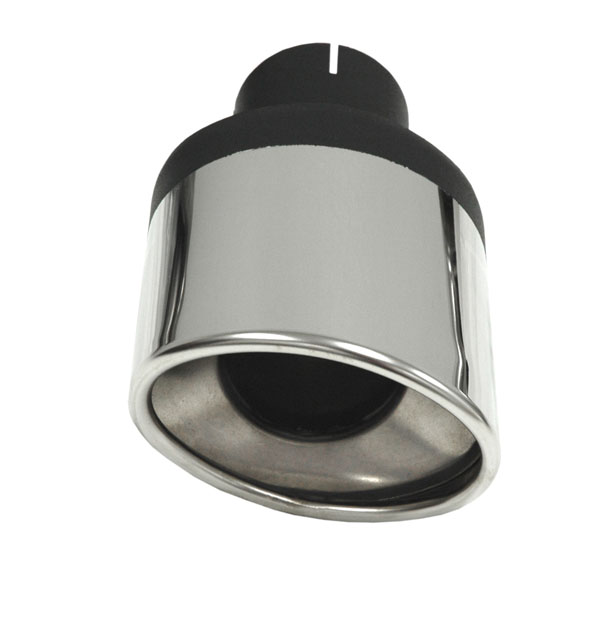 Ändrör Max 64 mm - 2,5'' med 90/120mm utblås  Vänster