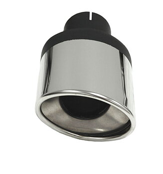 Ändrör Max 64 mm - 2,5'' med 90/120mm utblås  Vänster