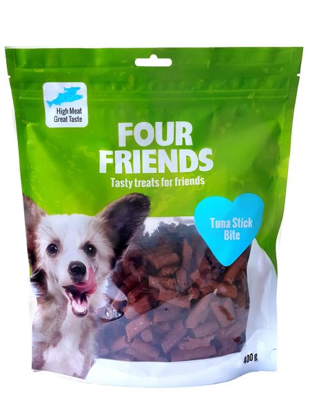 FourFriends Tuna stick bite, 400g