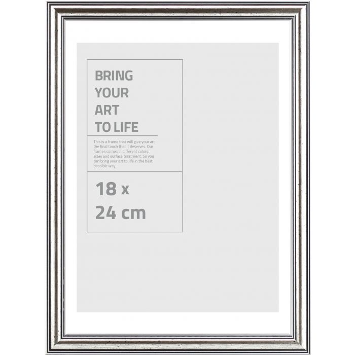18X24 Classic Silver