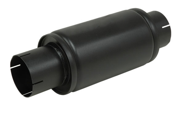Ljuddämpare rund - 3,5'' -  L=38