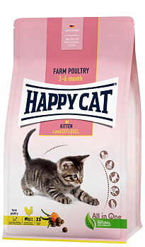 HappyCat Kitten fågel, 1,3kg