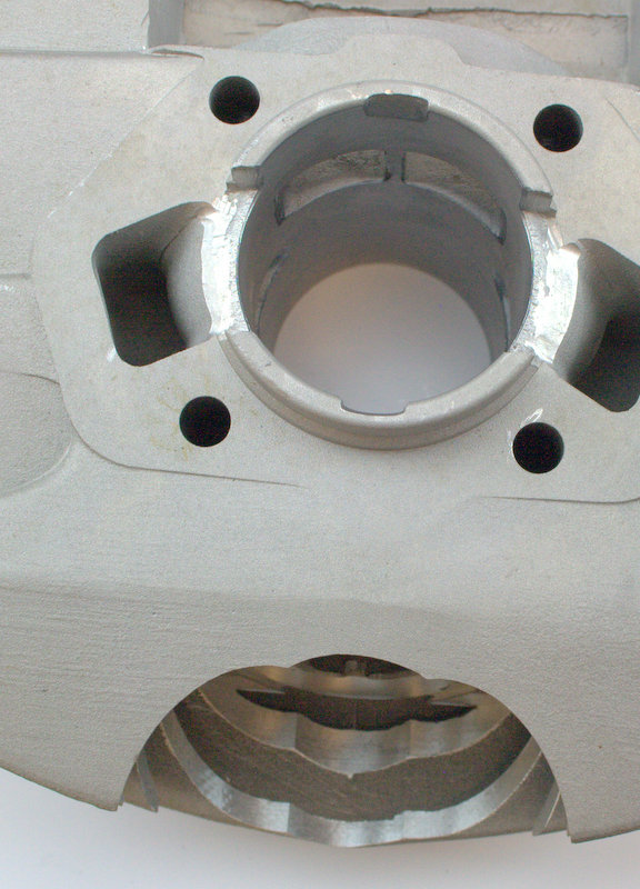 Cylinder Zündapp KS125 inkl. stempel og topstykke - 5