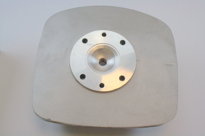 Cylinder Zündapp KS125 inkl. stempel og topstykke - 3
