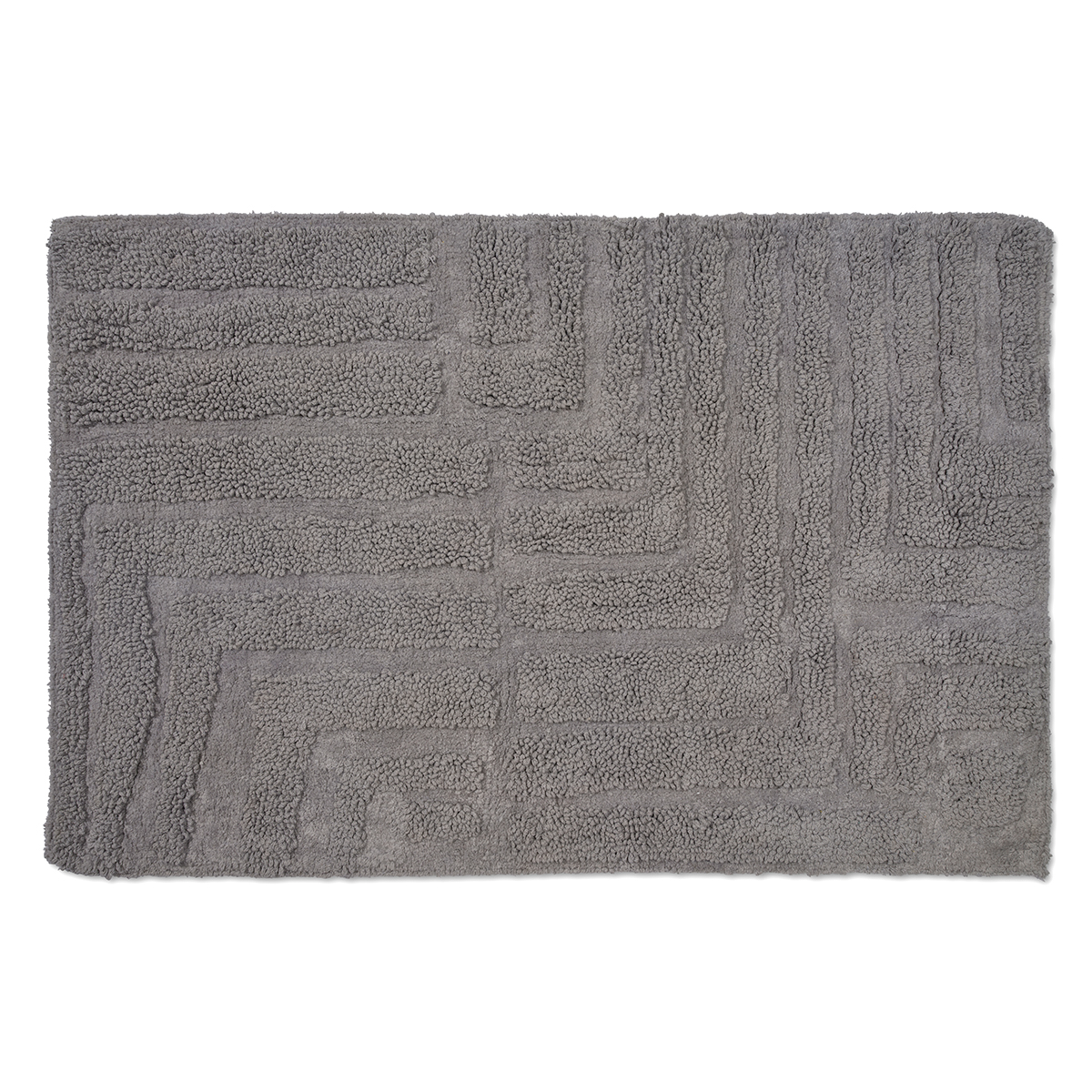 Badrumsmatta Field Titanium 60x90cm
