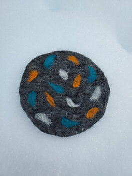 Ull sittunderlag 1 ca 32x32cm