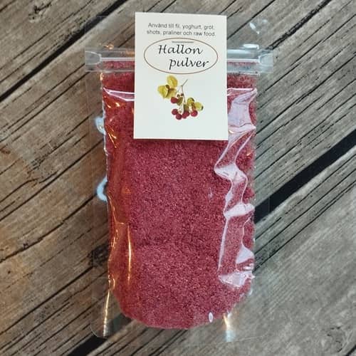 Hallonpulver, 75g, 10st/låda