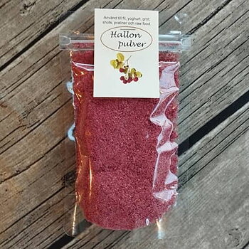 Hallonpulver, 75g, 10st/låda