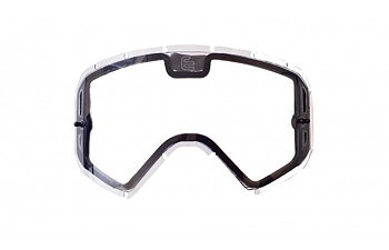 Siktskiva 4EN 05 Klar dubbelglas Enduro Tear-Off