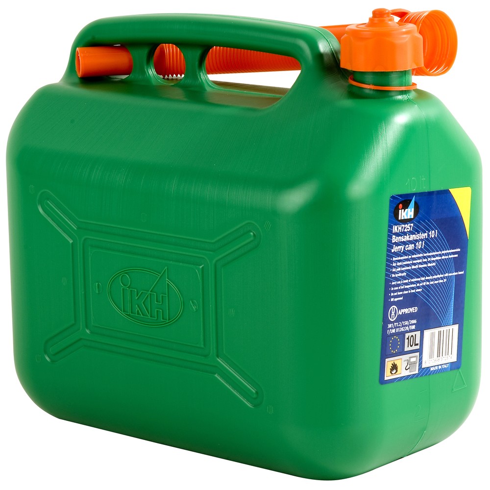 Bensindunk 10L grön