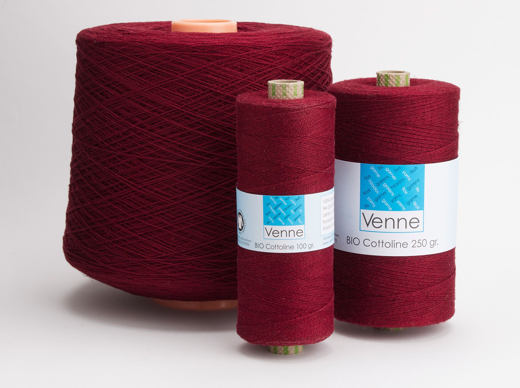 Ekologiskt cottolin Venne Nel 22/2 GOTS 100 g