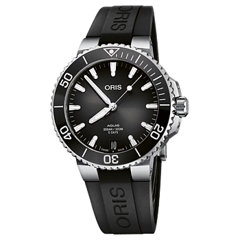01 400 7769 4154-07 4 22 74FC Oris Aquis Date Calibre 400 41,5 svart