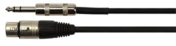 AMP TF-6 - 6m XLR Female/Jack Male - Balanced Signal Cable