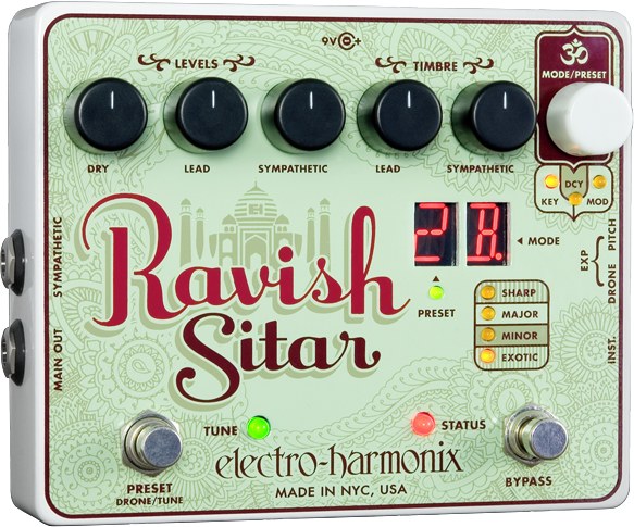 ELECTRO HARMONIX RAVISH SITAR