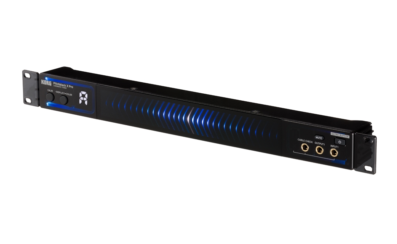 KORG Pitchblack X Pro - Rack-mounted tuner