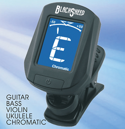 Black Sheep Clip On Tuner BLK