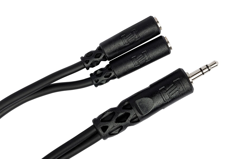 HOSA YMM-232 Mini TRSM - Dual Mini TRSF 15cm - 2