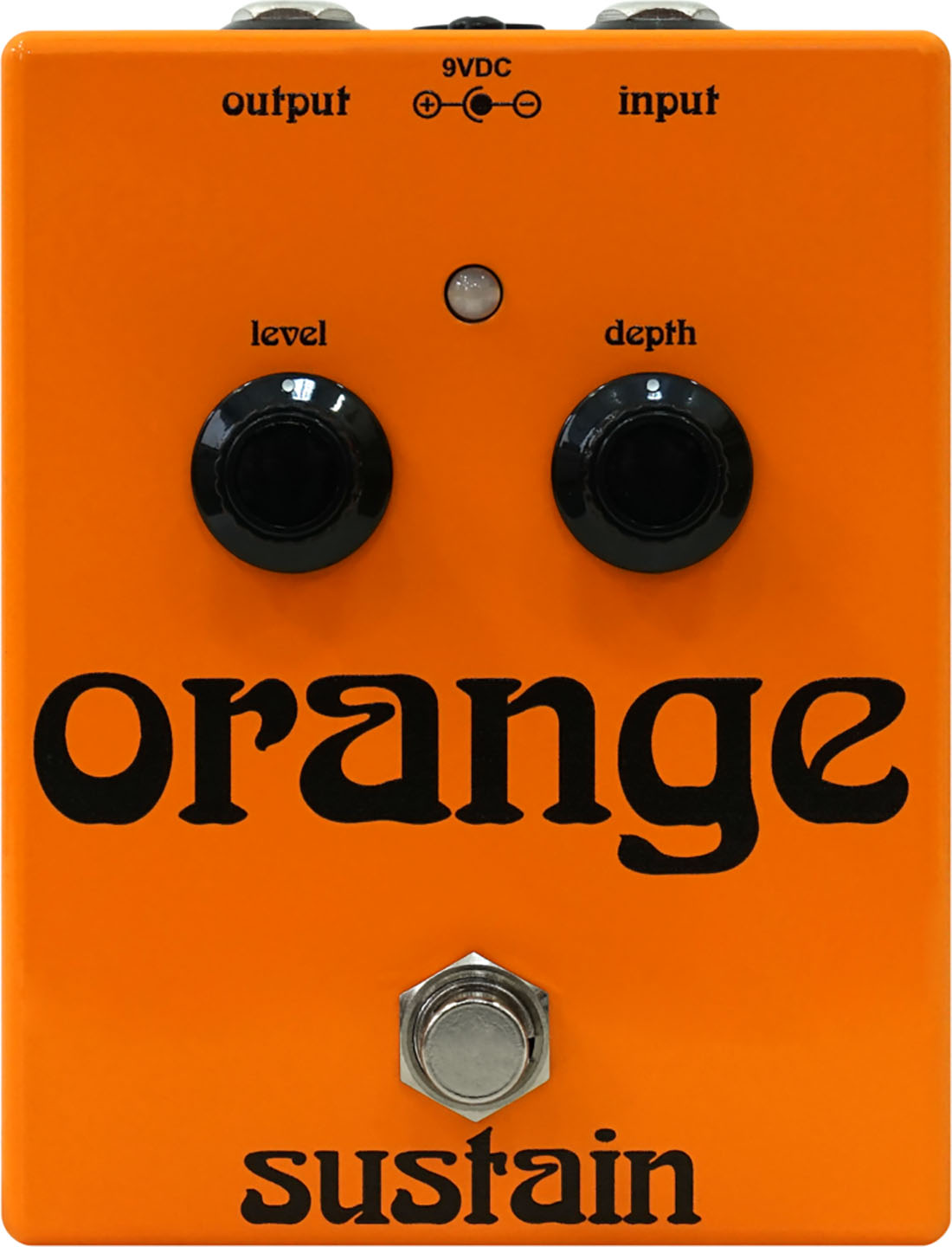 Orange Sustain Pedal