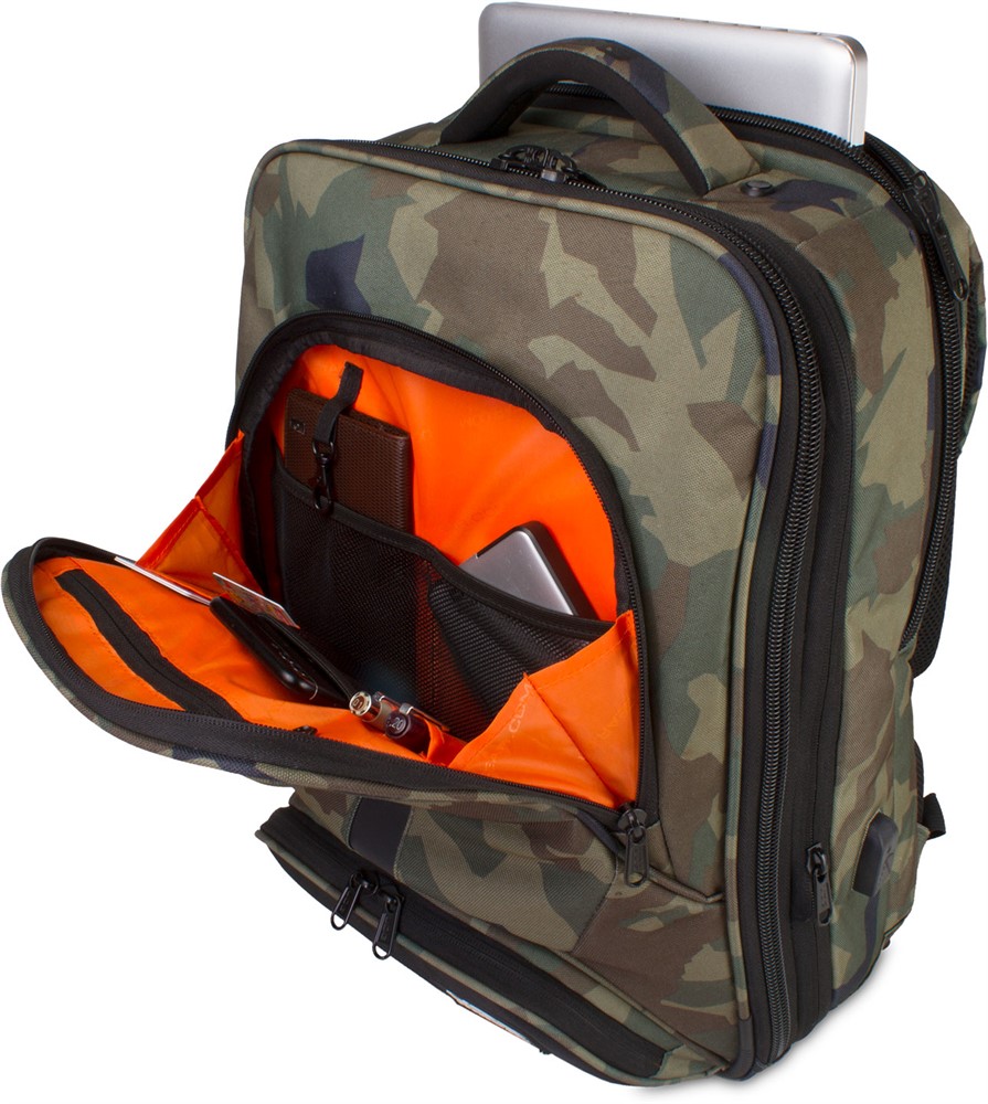 UDG Ultimate Backpack Slim Camo/Orange - 4