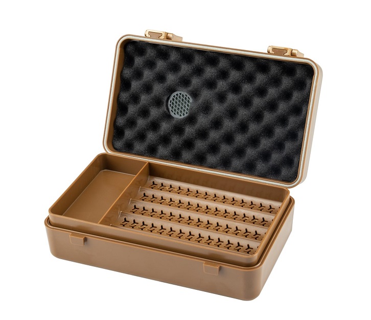 Passatore Resehumidor 10-15 cigarrer - Brun Öppen Humidor