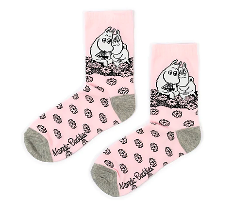 Mumin strumpor KÄRLEK -  One size (EU 36-42) 