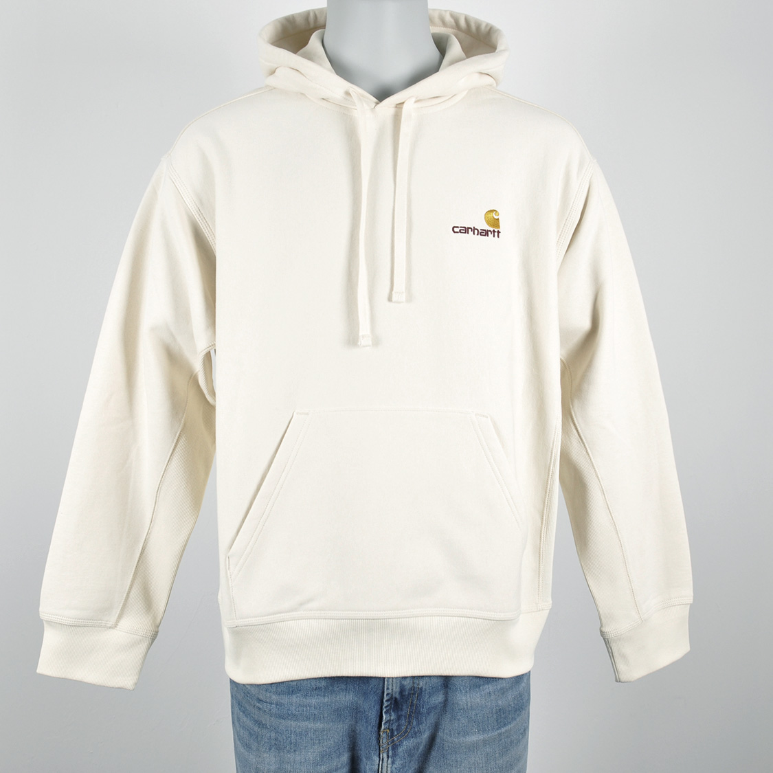 Carhartt WIP - Hooded American Script Natural