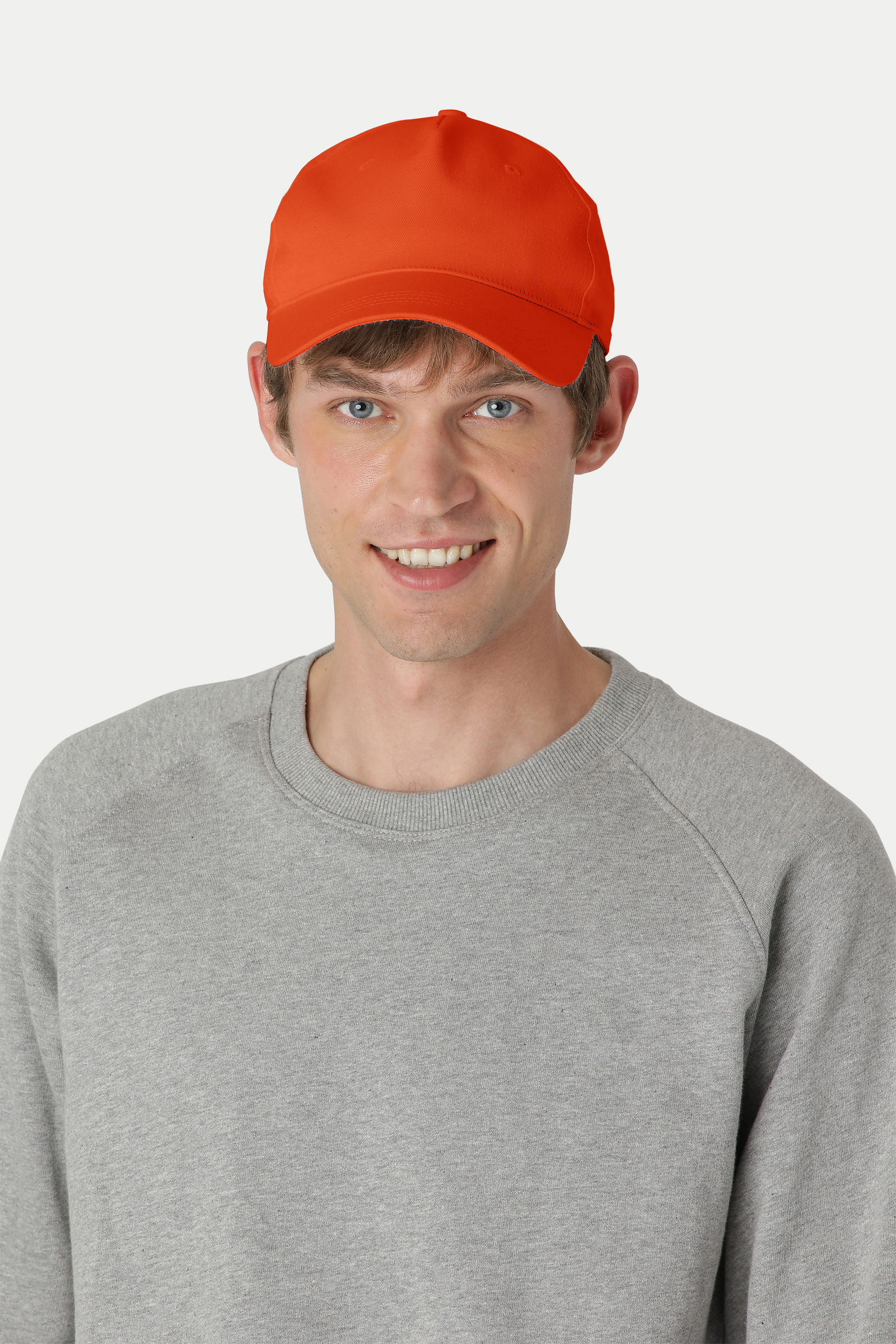 Twill Cap Neutral, Orange, Fairtrade & Organic GOTS - 4