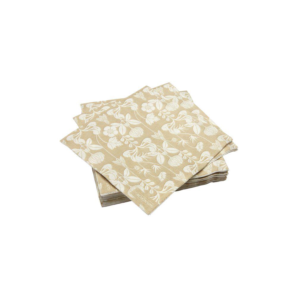 Servetter De Mina beige, Svanefors