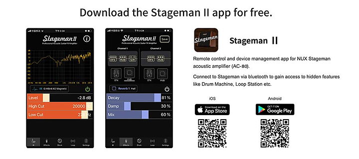 NUX - AC80 STAGEMAN II 