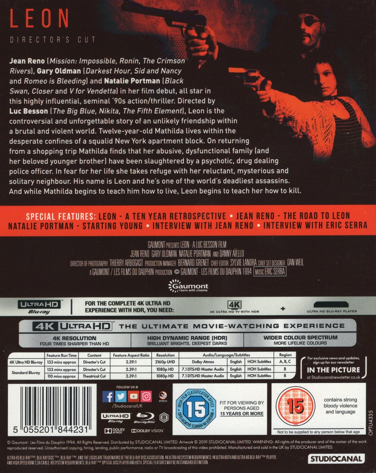 Léon (ej svensk text) (4K Ultra HD + Blu-ray) - 2
