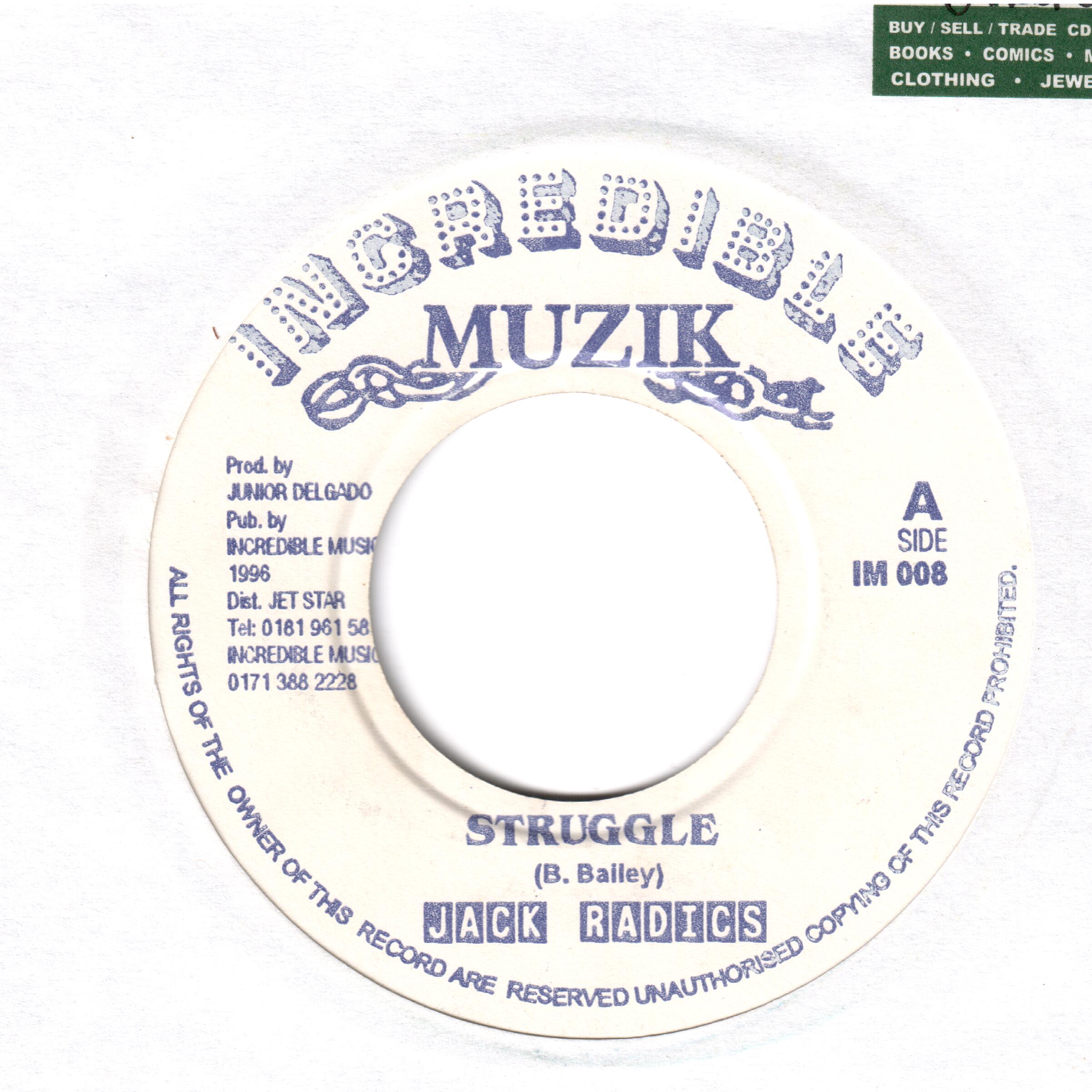 Jack Radics – Struggle