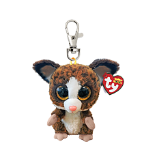 TY Beanie Boos BINKY - bush baby brown clip