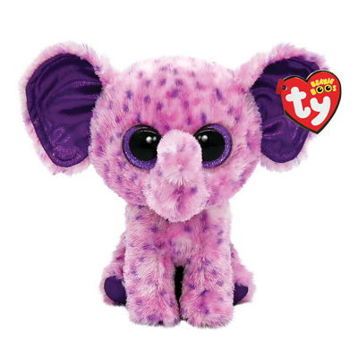 TY Beanie Boos EVA - purple elephant reg