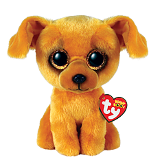 TY Beanie Boos ZUZU - tan dog reg