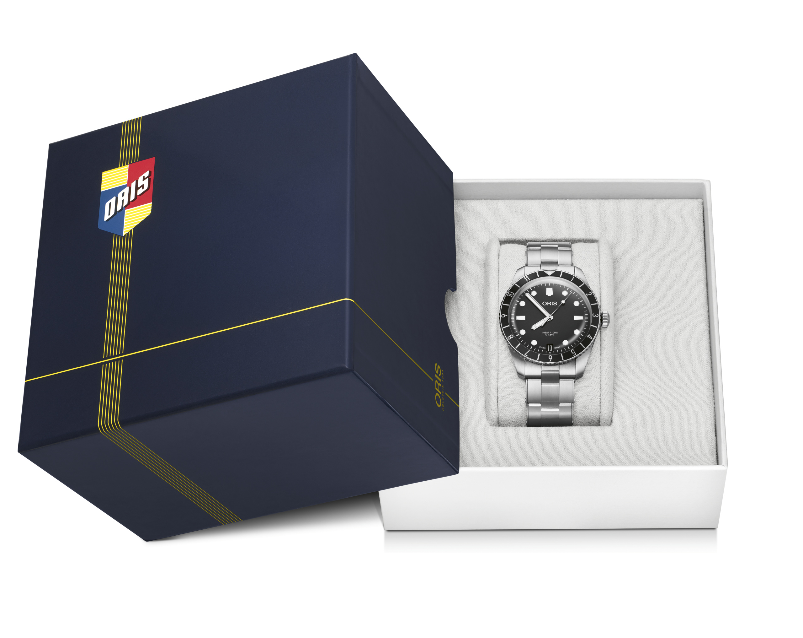 01 400 7772 4054-07 8 20 18 Oris Divers Sixty-Five 120H Calibre 400 40 svart