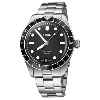 01 400 7772 4054-07 8 20 18 Oris Divers Sixty-Five 120H Calibre 400 40 svart