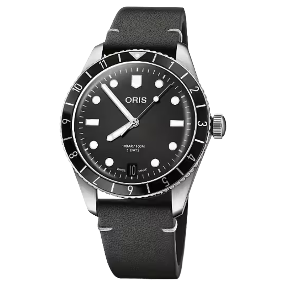 01 400 7772 4054-07 5 20 82 Oris Divers Sixty-Five 120H Calibre 400 40 svart