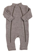 OVERALL BEIGE / BRUN MERINO ULL 