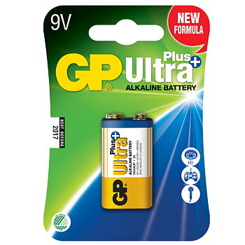 Batteri GP Ultra Plus 9V 