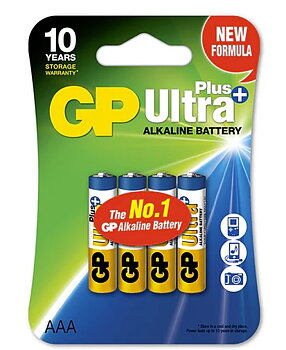 Batteri GP Ultra Plus 1.5v AAA 